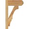 Ekena Millwork Balboa Craftsman Rough Sawn Outlooker, Western Red Cedar, 6"W x 14"D x 22"H OUT06X14X22BOA04RWR - alternate 3